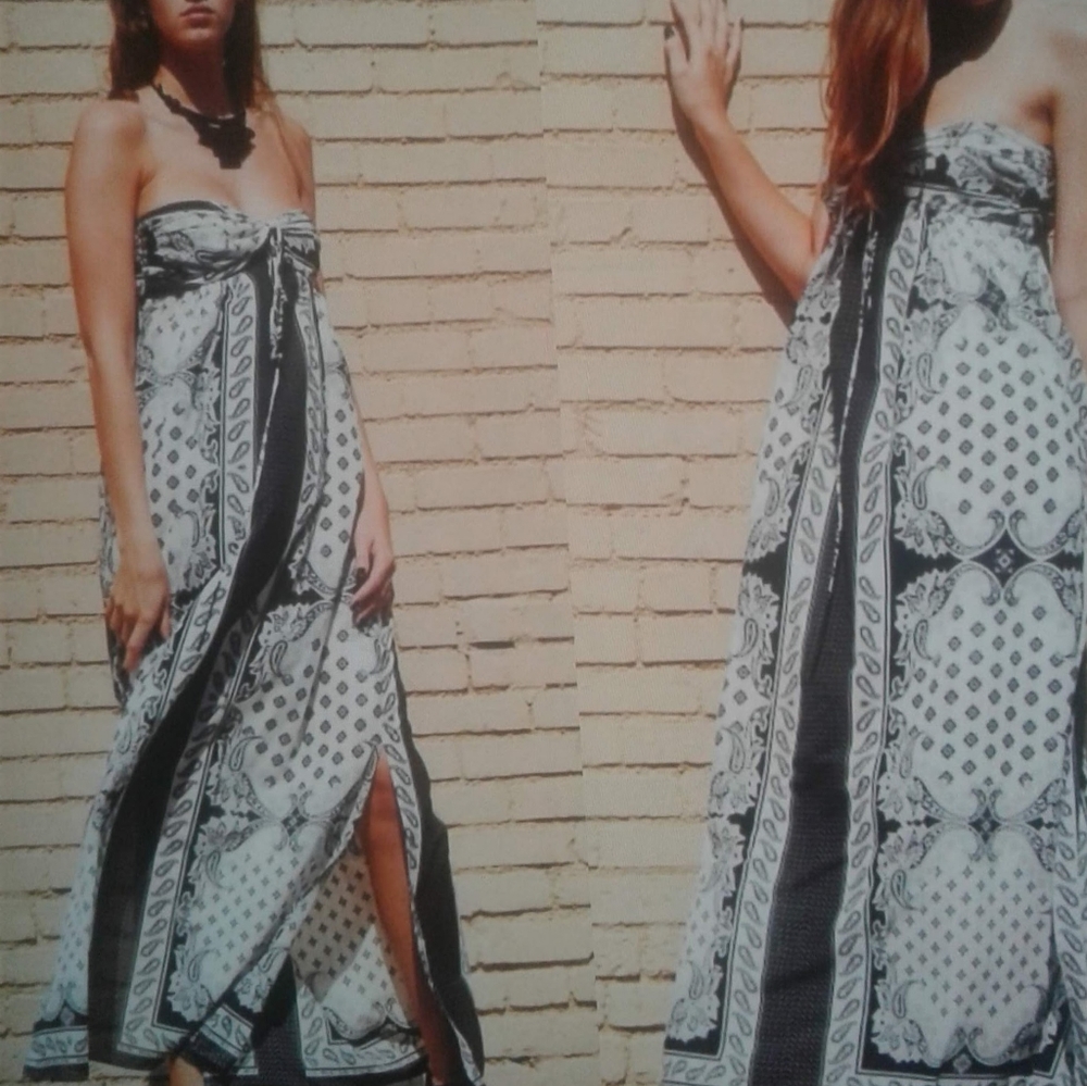 Strapless Maxi Dress - Picture 4 of 6